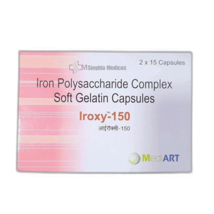 Iroxy 150 Soft Gelatin Capsule