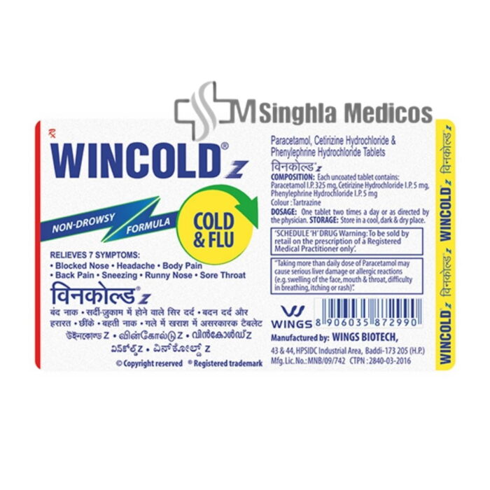 Wincold Z Tablet