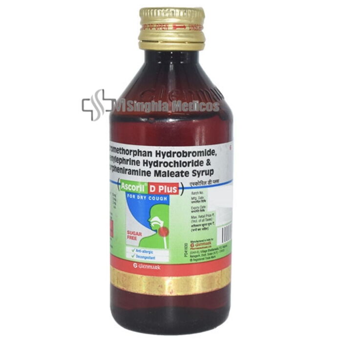 Ascoril D Plus Syrup Sugar Free