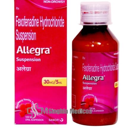 Allegra Suspension Raspberry & Vanilla