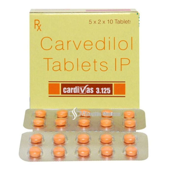 Cardivas 3.125 Tablet