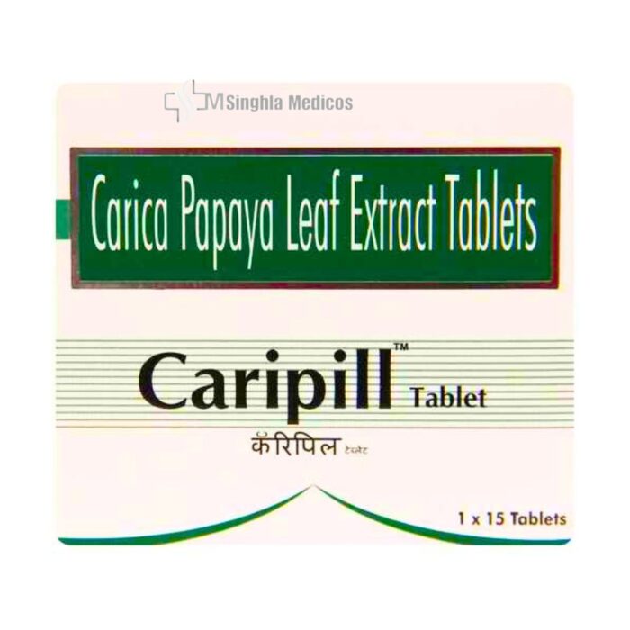 Caripill Carica Papaya Leaf Extract Tablet