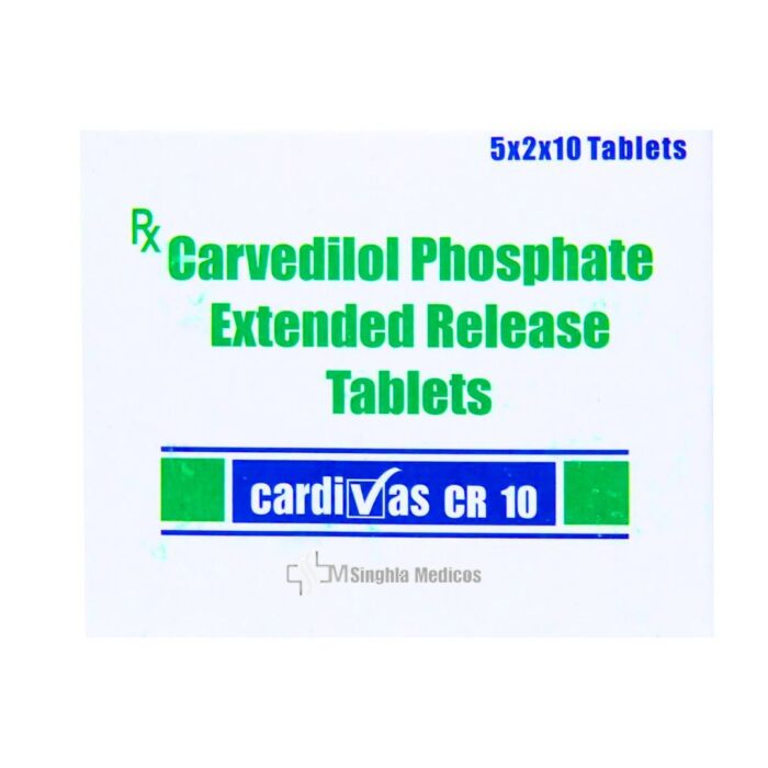 Cardivas CR 10 Tablet
