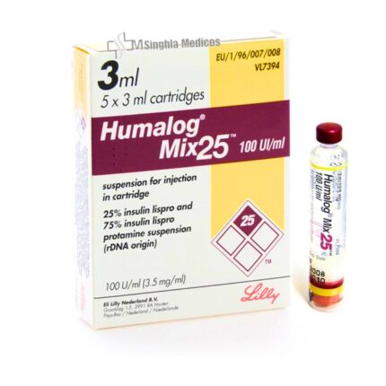 Humalog Mix 25 100IU/ml Cartridge
