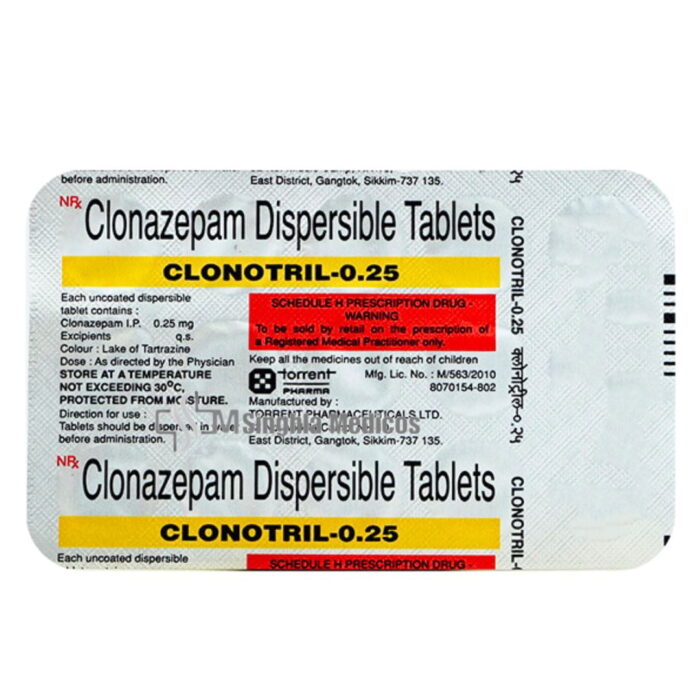 Clonotril-0.25 Tablet