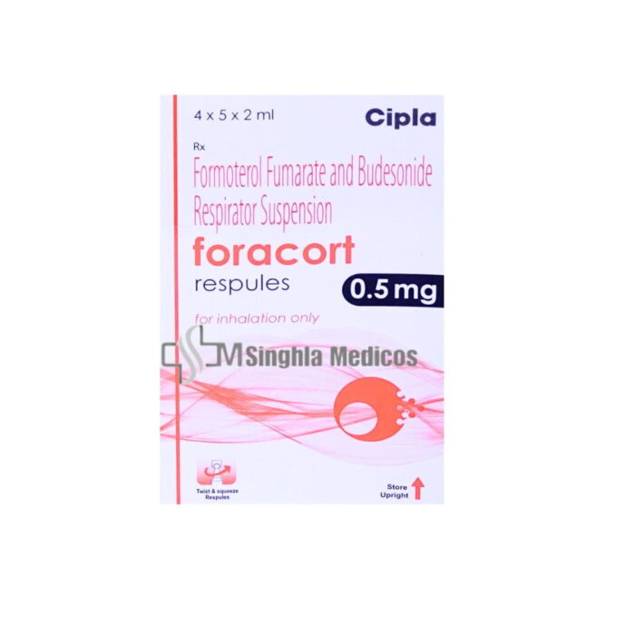 Foracort 0.5mg Respules 2ml