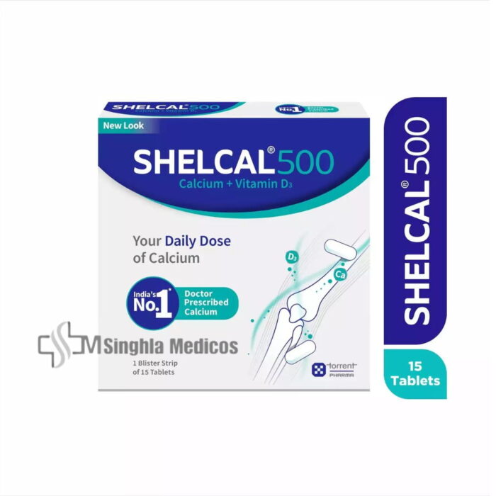 Shelcal 500 Calcium+Vitamin D3 Tablet