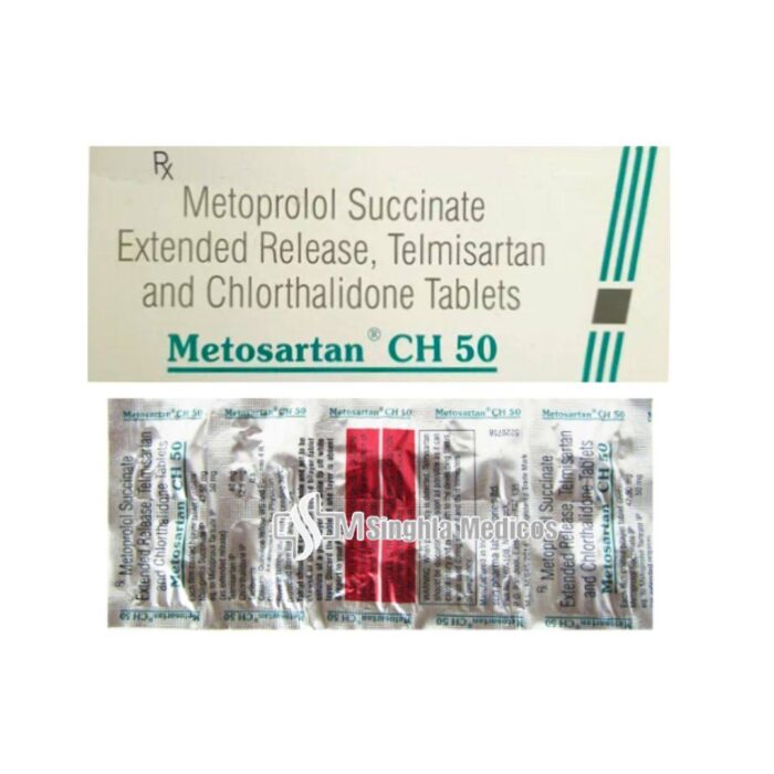 Metosartan CH 50 Tablet ER
