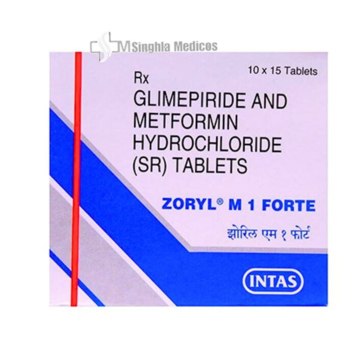 Zoryl M 1 Forte Tablet PR