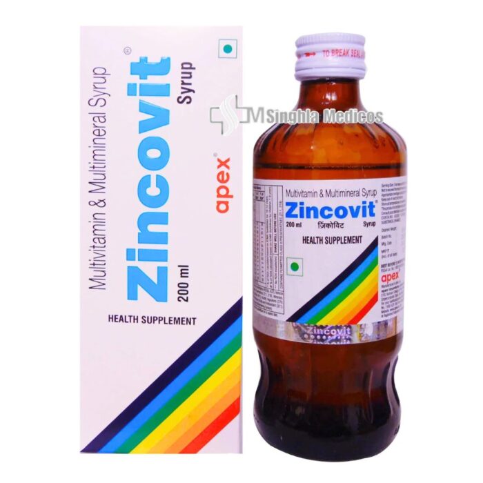Zincovit Multivitamin & Multimineral Syrup