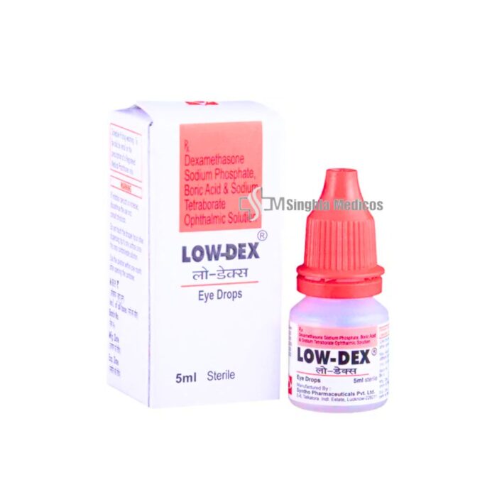 Low-Dex Eye Drops