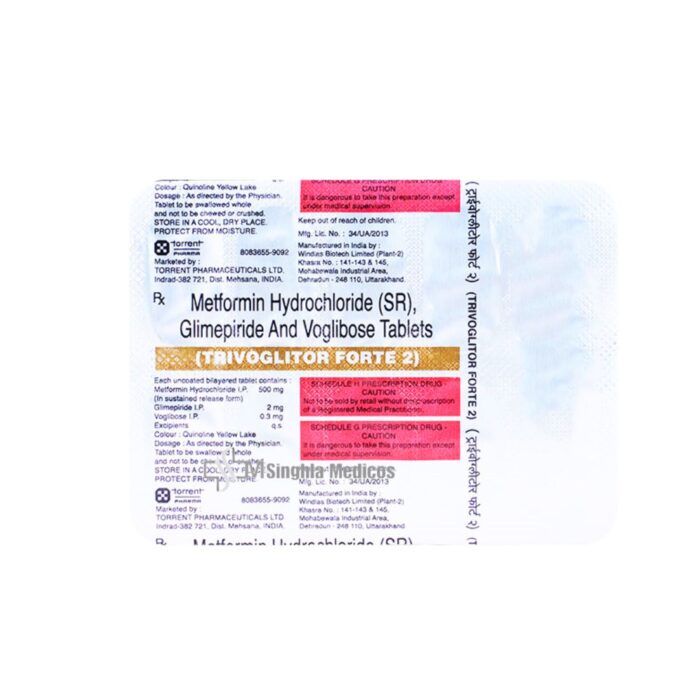 Trivoglitor Forte 2 Tablet SR
