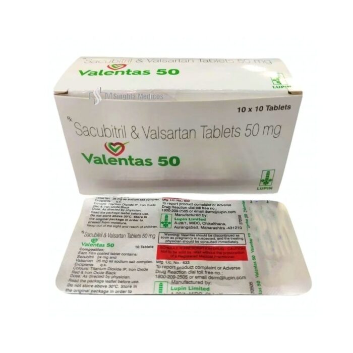 Valentas 50mg Tablet